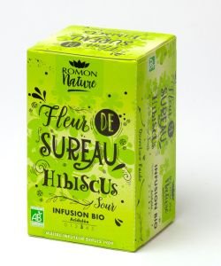 Fleur de Sureau Hibiscus BIO, 16 infusettes